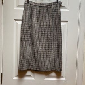 Vintage Ed Behan Tweed Shop Wool Skirt.